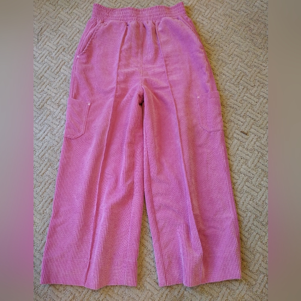Urban outfitters pink corduroy cargo pants
